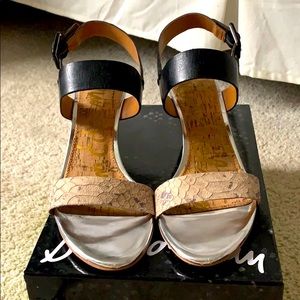 Sam Edelman wedges. Like new!